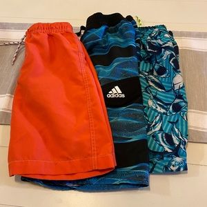 Boys size medium swim shorts.